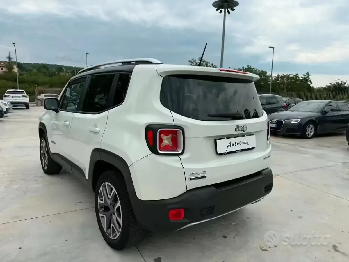 Usata Jeep Renegade Limited 140 CV (102 kW) 2015 Bianco SUV