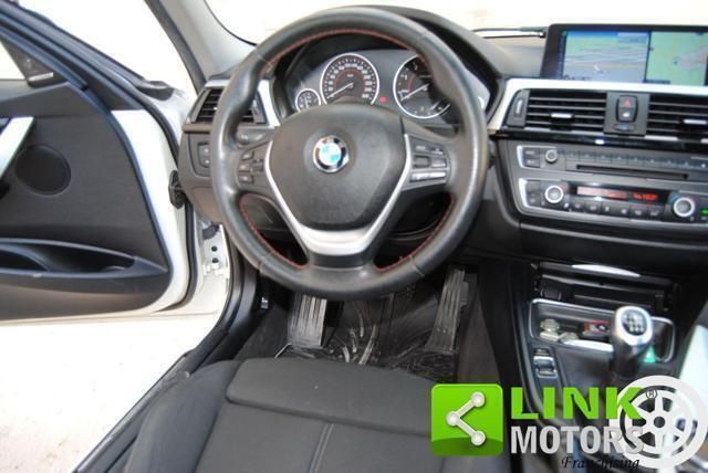 Usata BMW 320 Efficient Dynamics 183 CV (134 kW) 2014 Bianco metallizzato Station wagon