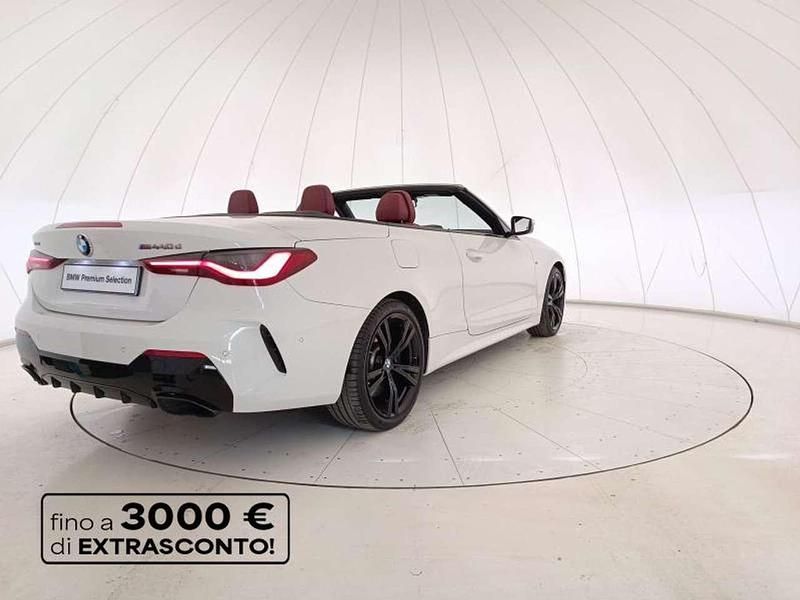 Usata BMW 440 Comfort Edition 340 CV (250 kW) 2022 Bianco Cabrio