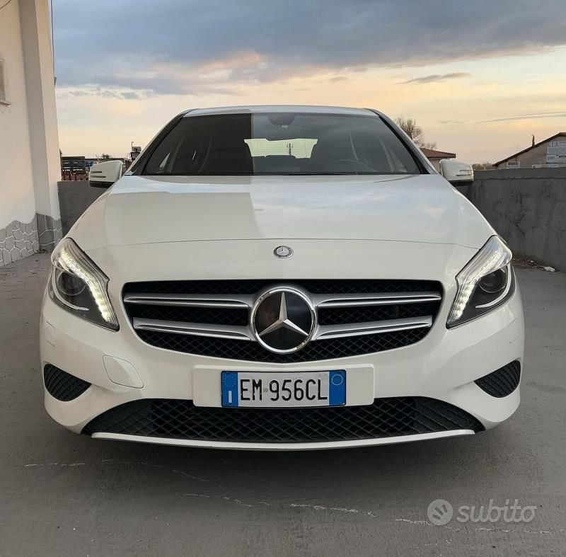 Usata Mercedes A200 136 CV (100 kW) 2013 Bianco Berlina