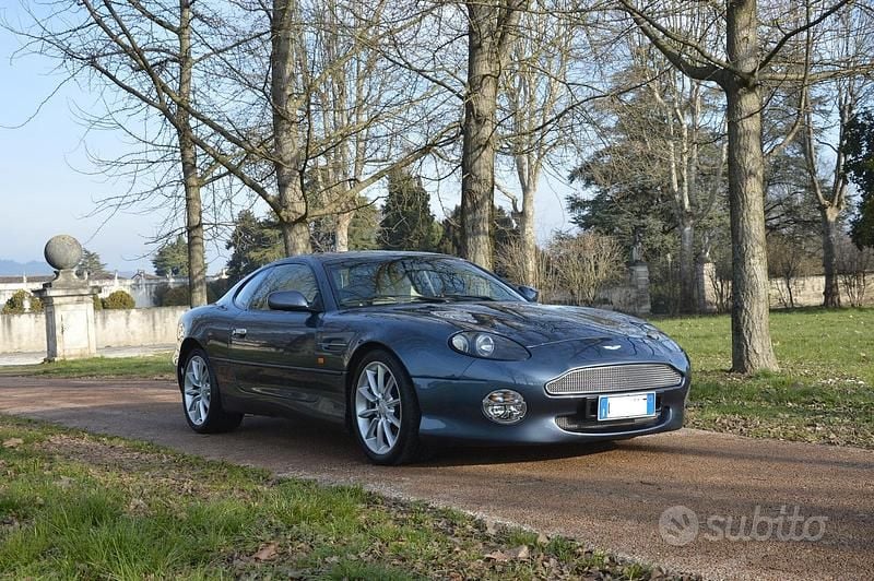 Usata Aston Martin Vantage 420 CV (308 kW) 2002 Blu Coupé