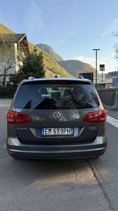 Usata VW Sharan Match 170 CV (125 kW) 2012 Grigio Monovolume
