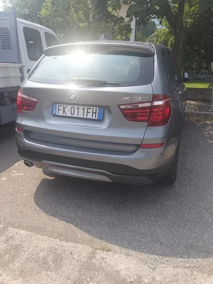 Usata BMW X3 Advantage 190 CV (139 kW) 2017 Giallo SUV