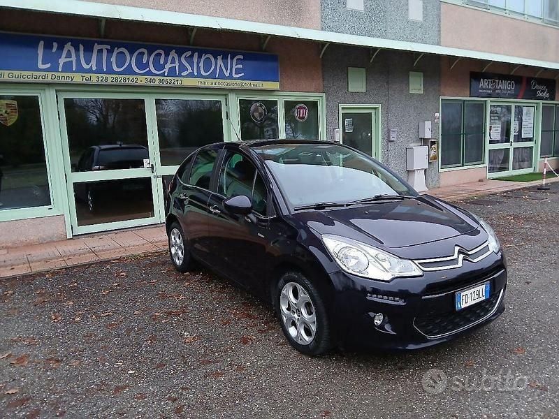 Usata Citroën C3 Exclusive 75 CV (55 kW) 2016 Blu Berlina