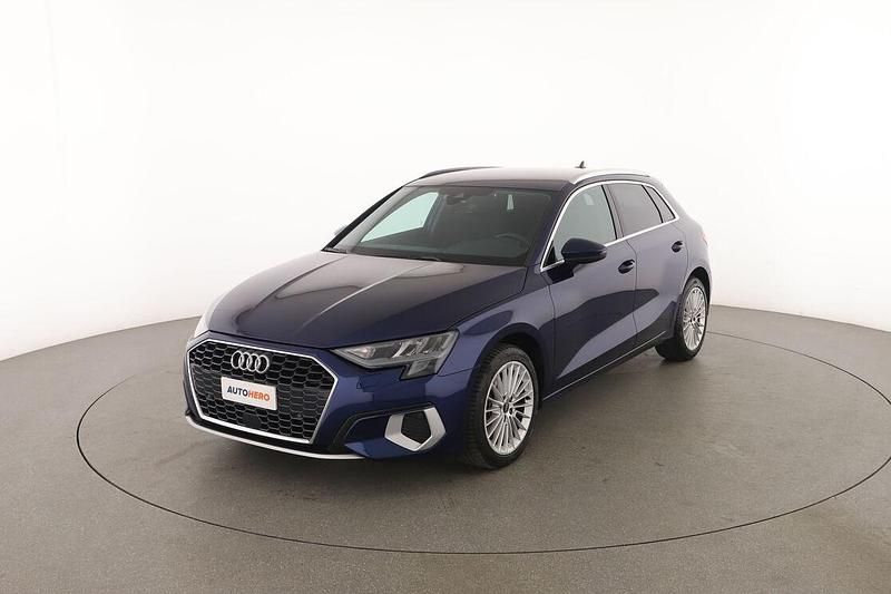 Usata Audi A3 Advanced 110 CV (80 kW) 2023 Blu Berlina