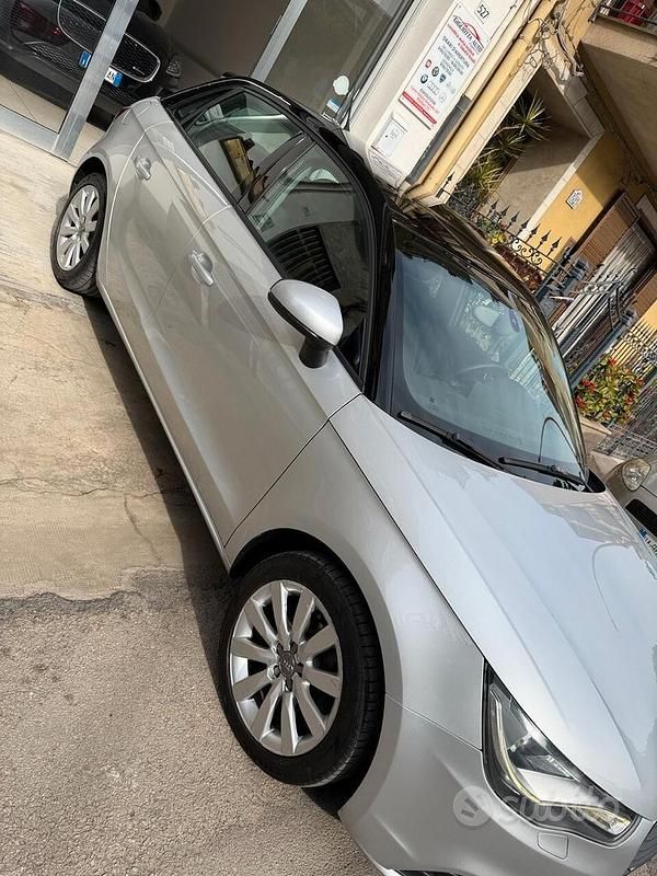 Usata Audi A1 Ambition 90 CV (66 kW) 2014 Grigio Utilitaria