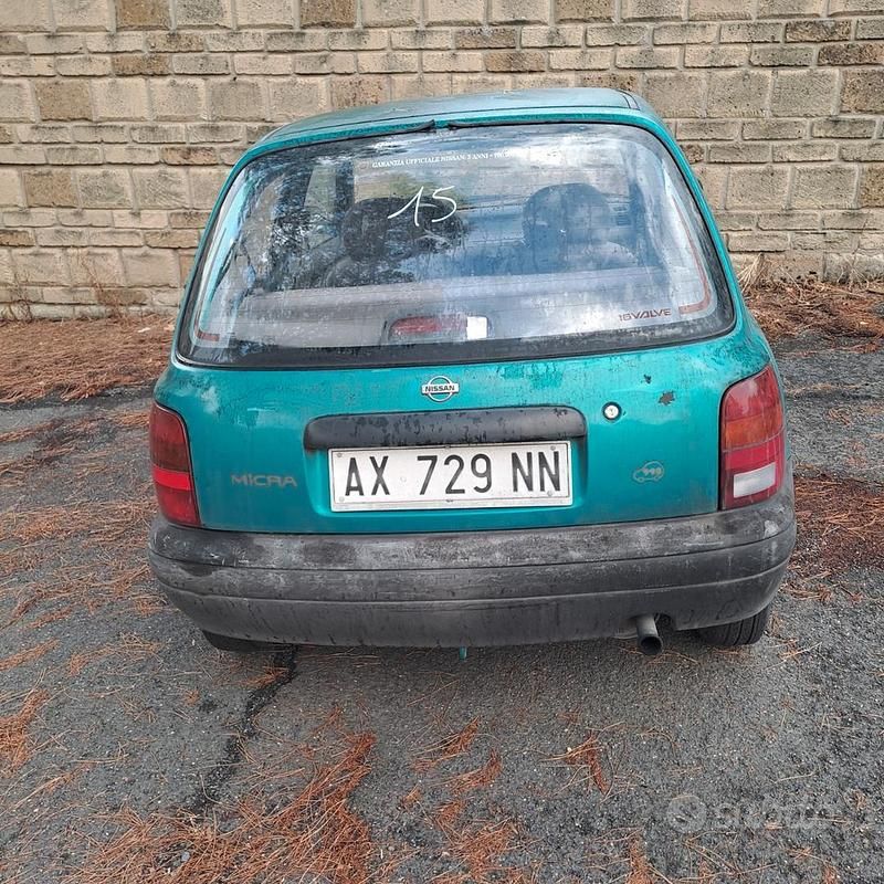 Usata Nissan Micra 1998 Verde Utilitaria