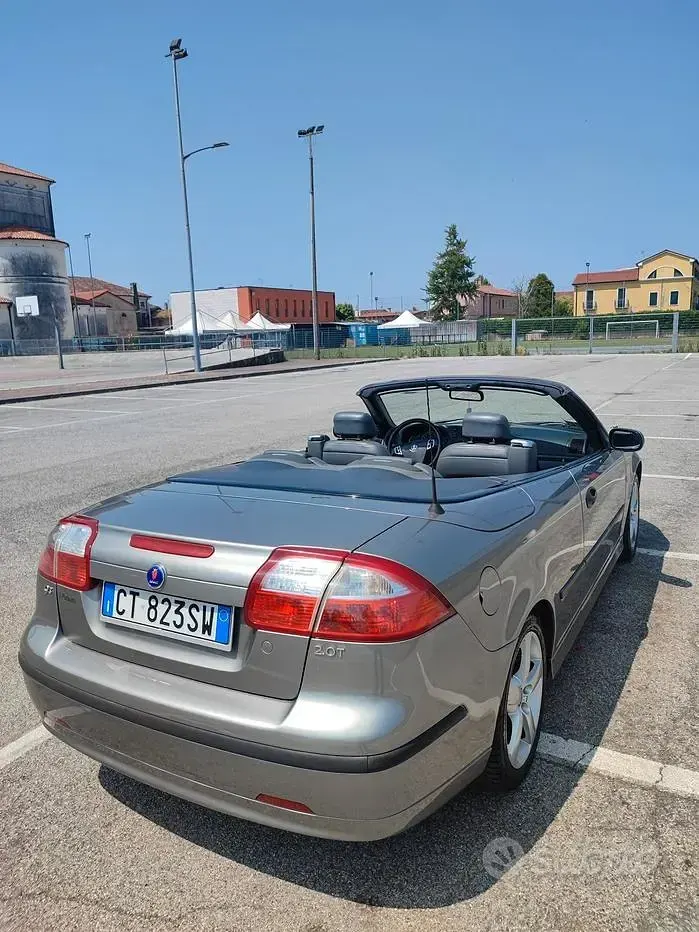 Usata Saab 9-3 175 CV (128 kW) 2004 Grigio Cabrio