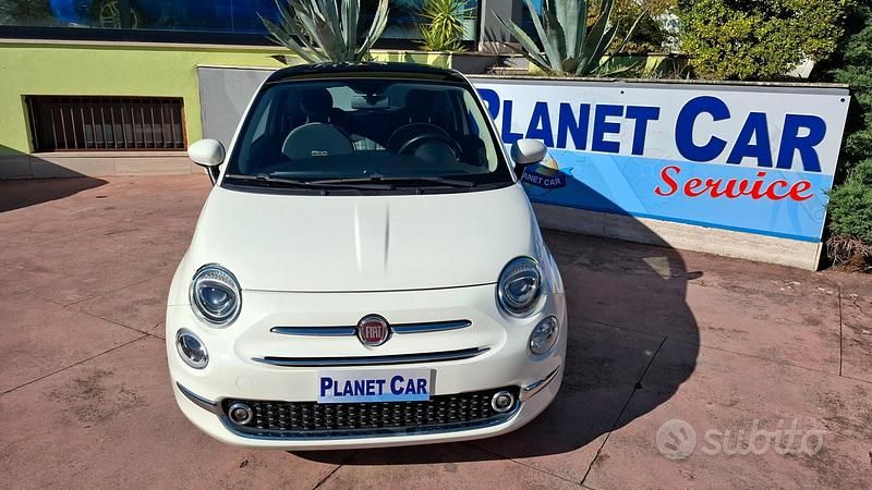 Usata Fiat 500 Lounge 85 CV (62 kW) 2018 Bianco Berlina