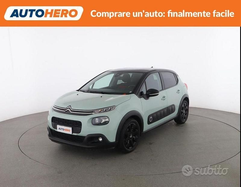 Usata Citroën C3 Shine 75 CV (55 kW) 2018 Verde Utilitaria