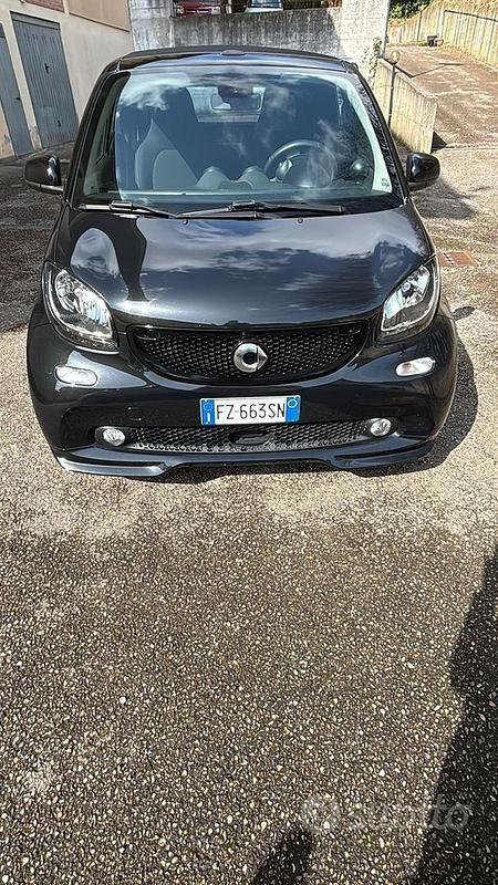 Usata Smart ForTwo Cabrio Passion 2019 Nero Cabrio