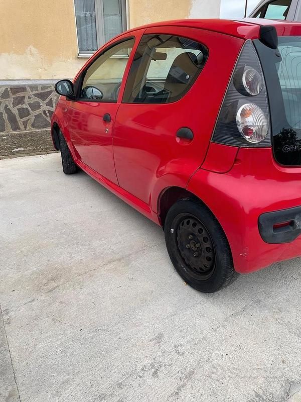 Usata Citroën C1 68 CV (50 kW) 2008 Rosso Utilitaria