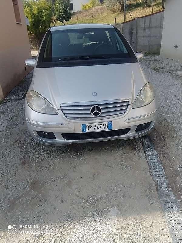 Usata Mercedes A150 Avantgarde 95 CV (69 kW) 2008 Argento Berlina