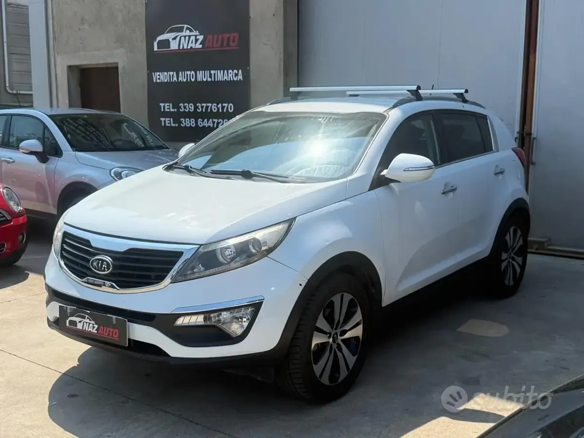 Usata Kia Sportage Active 116 CV (85 kW) 2012 Bianco SUV