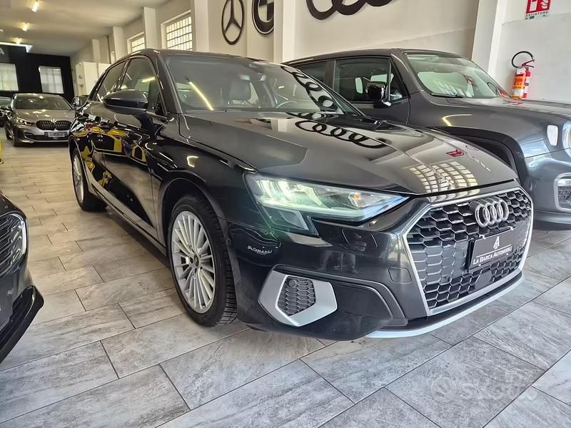 Usata Audi A3 Advanced 150 CV (110 kW) 2023 Nero Berlina