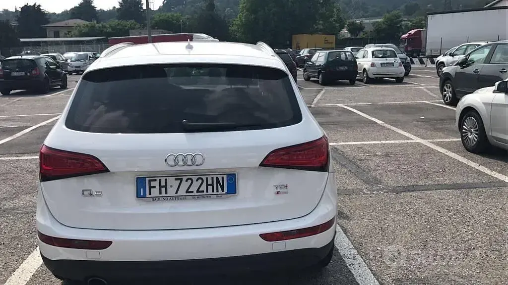 Usata Audi Q5 S-Line 150 CV (110 kW) 2014 Bianco SUV