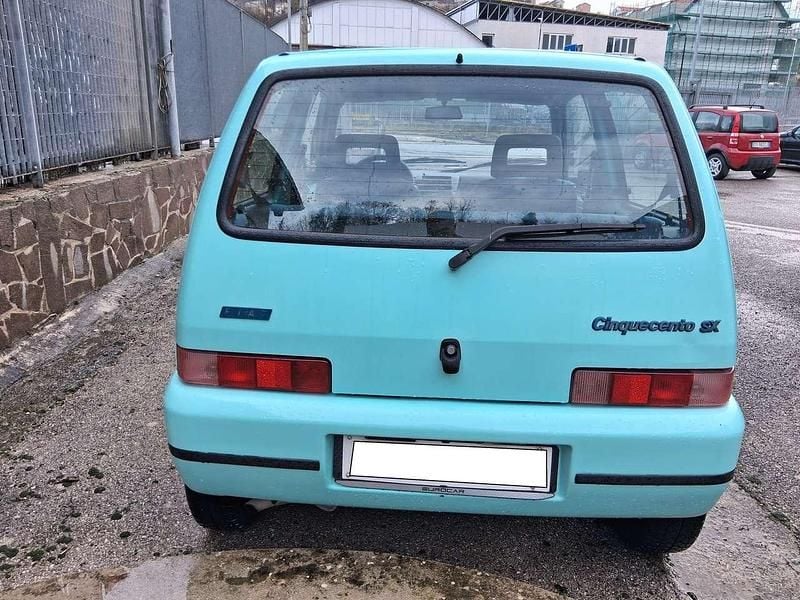 Usata Fiat Cinquecento 54 CV (39 kW) 1997 Blu/azzurro Utilitaria