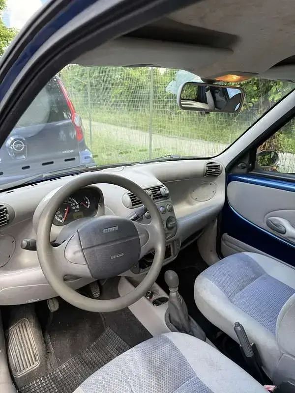 Käytetty Fiat Seicento Active 54 HP (39 kW) 2004 Sininen Viistoperä