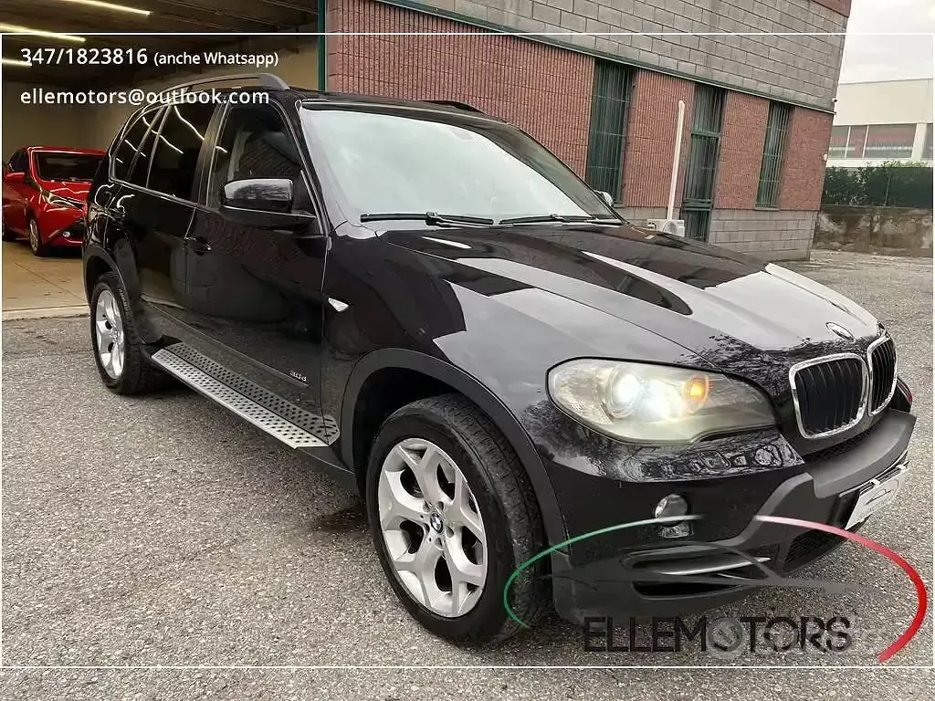 Usata BMW X5 Efficient Dynamics 235 CV (172 kW) 2008 Nero metallizzato SUV