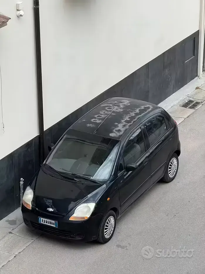 Usata Chevrolet Matiz SX 67 CV (49 kW) 2007 Nero Utilitaria