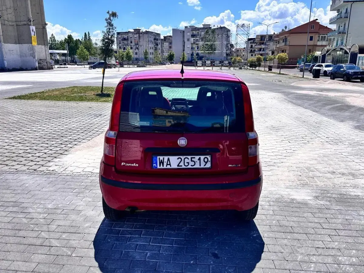 Usata Fiat Panda Dynamic 75 CV (55 kW) 2009 Rosso Utilitaria