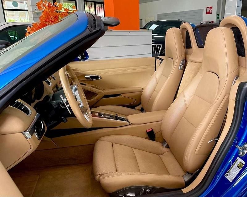 Usata Porsche Boxster 265 CV (194 kW) 2014 Blu/azzurro Cabrio