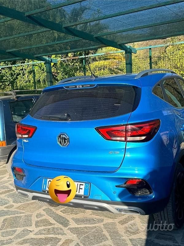 Usata MG ZS 111 CV (81 kW) 2023 Blu SUV