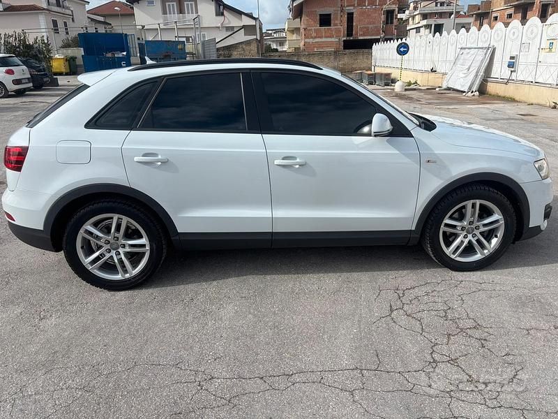 Usata Audi Q3 S-Line 177 CV (130 kW) 2015 Bianco SUV