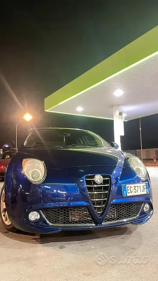 Usata Alfa Romeo MiTo 95 CV (69 kW) 2011 Blu Utilitaria