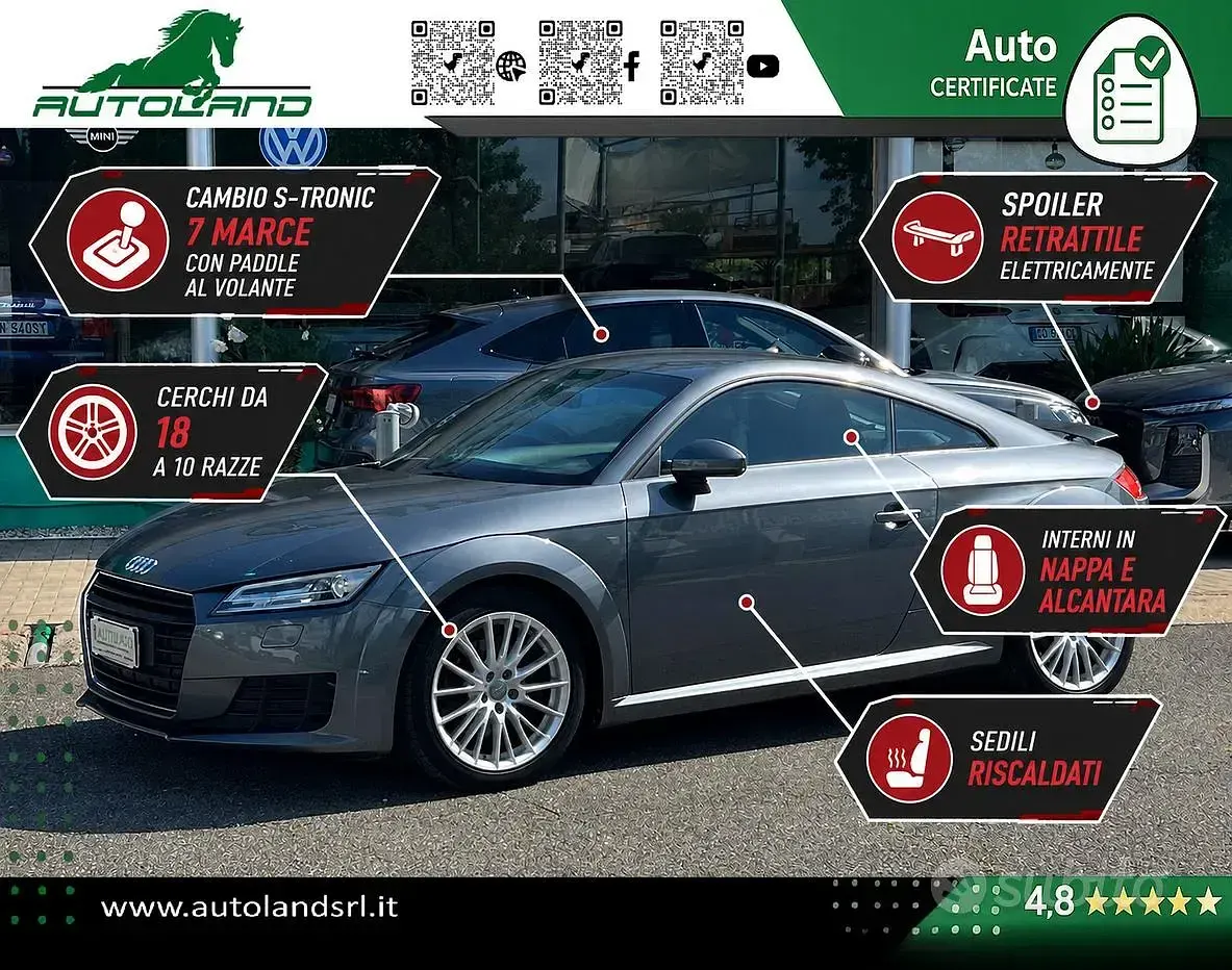 Gebraucht Audi TT Design 179 PS (131 kW) 2016 Coupé