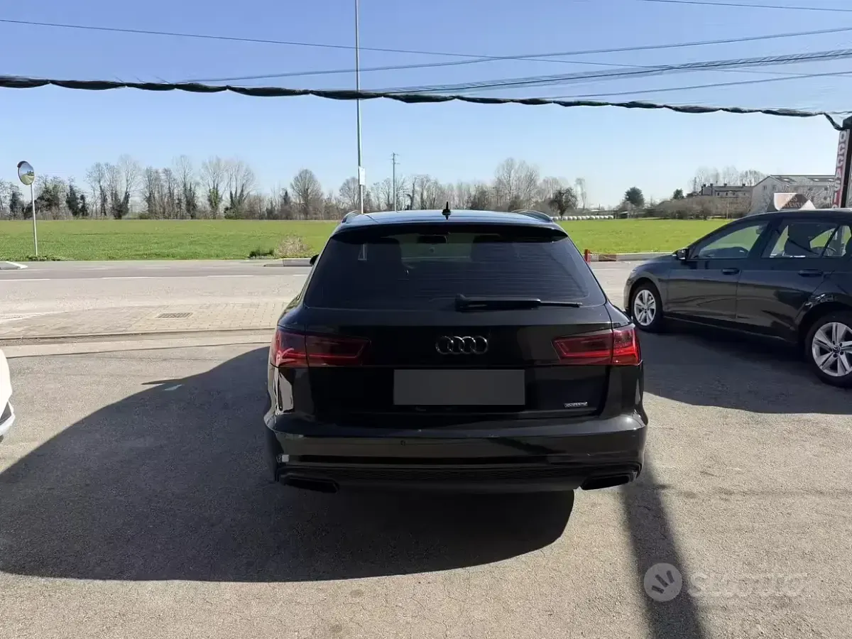 Usata Audi A6 S-Line 190 CV (139 kW) 2016 Nero Station wagon