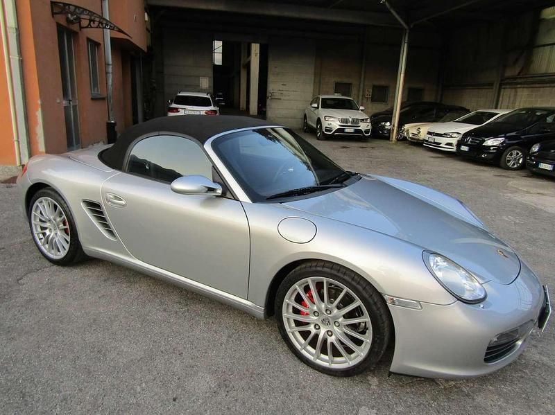 Usata Porsche Boxster 295 CV (216 kW) 2007 Argento metallizzato Cabrio