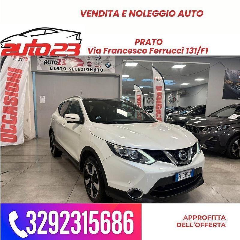 Usata Nissan Qashqai Visia 131 CV (96 kW) 2016 Bianco SUV