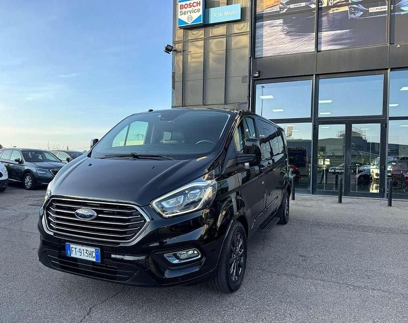 Agate black Usata 2018 Ford Tourneo Custom Titanium Furgone | 20.400 € (Ottimo prezzo) - Immagine 1/4