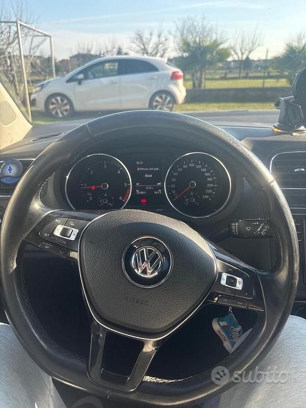 Usata VW Polo Comfortline 75 CV (55 kW) 2017 Bianco Berlina