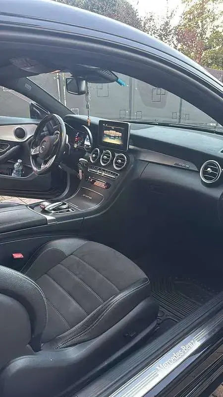 Usata Mercedes C220 Premium 170 CV (125 kW) 2016 Nero Coupé
