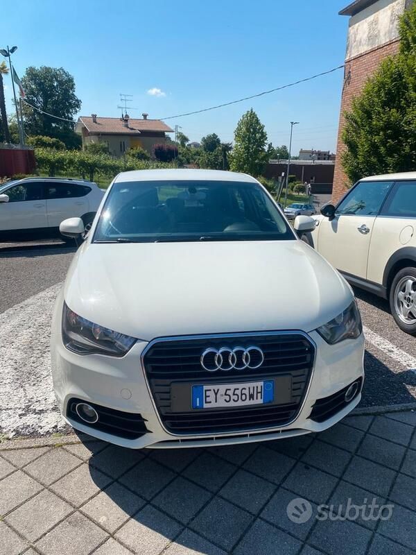 Usata Audi A1 2014 Bianco Utilitaria