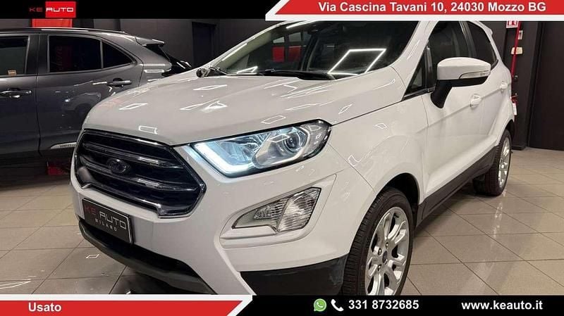 Usata Ford Ecosport Titanium S 125 CV (91 kW) 2022 Bianco SUV