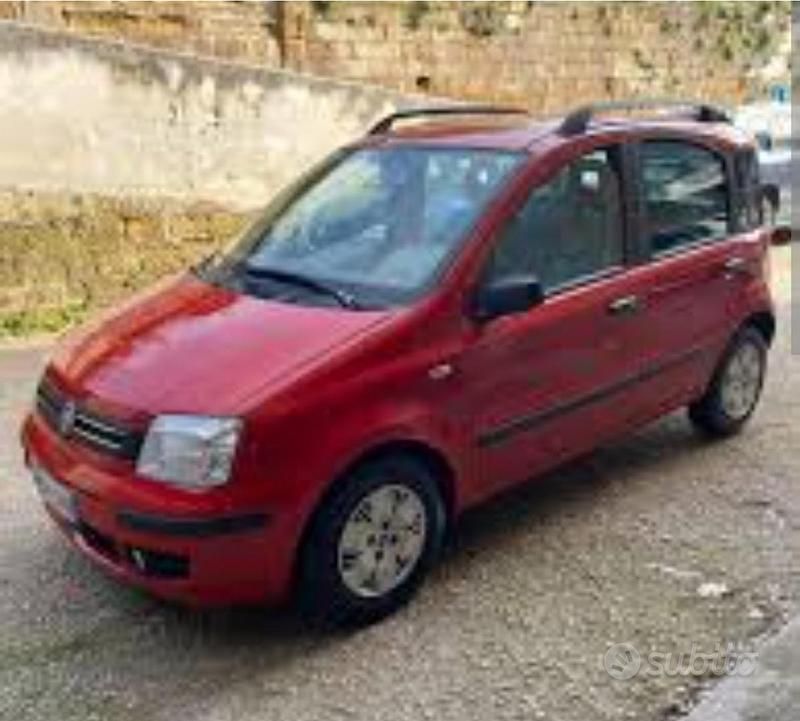 Usata Fiat Panda 2005 Rosso Utilitaria