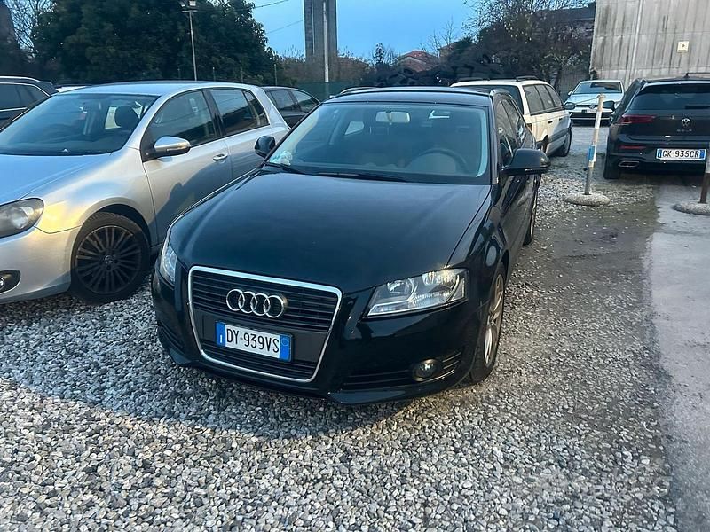 Usata Audi A3 Ambition 105 CV (77 kW) 2009 Nero Berlina