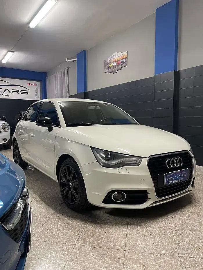 Usata Audi A1 Sportback 90 CV (66 kW) 2012 Bianco Utilitaria