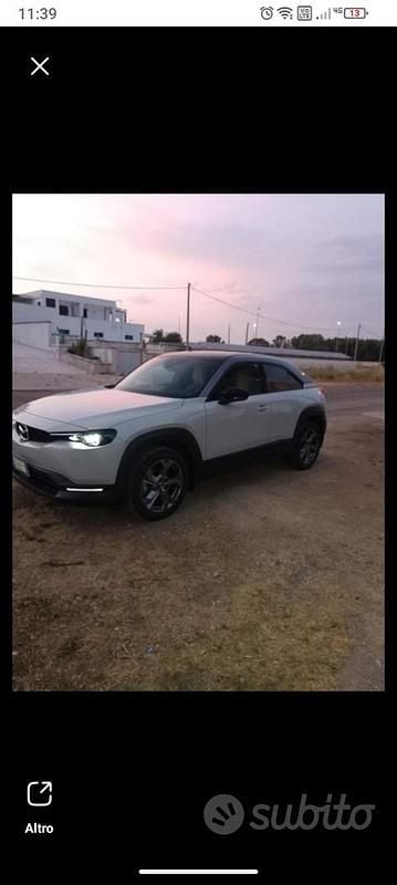 Usata Mazda MX30 Exclusive 80 kW (110 CV) 2021 Bianco SUV