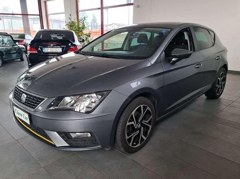 Usata Seat Leon Style 116 CV (85 kW) 2018 Grigio Berlina