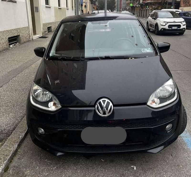 Usata VW up! 68 CV (50 kW) 2014 Nero Utilitaria