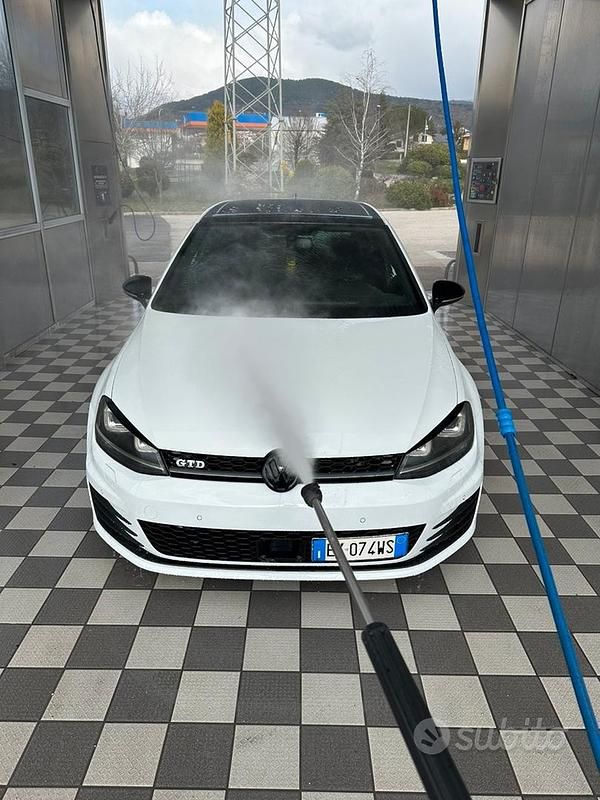 Usata VW Golf VII GTD 2014 Bianco Berlina