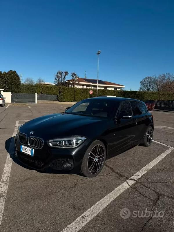 Usata BMW 116 M Sport 2018 Nero Utilitaria