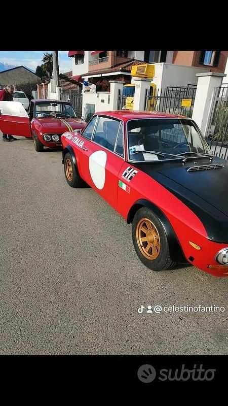 Usata Lancia Fulvia 1960 Rosso Berlina