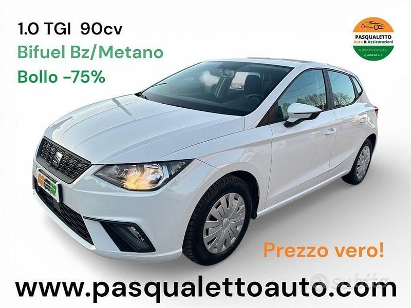 Usata Seat Ibiza Style 89 CV (65 kW) 2020 Bianco Utilitaria