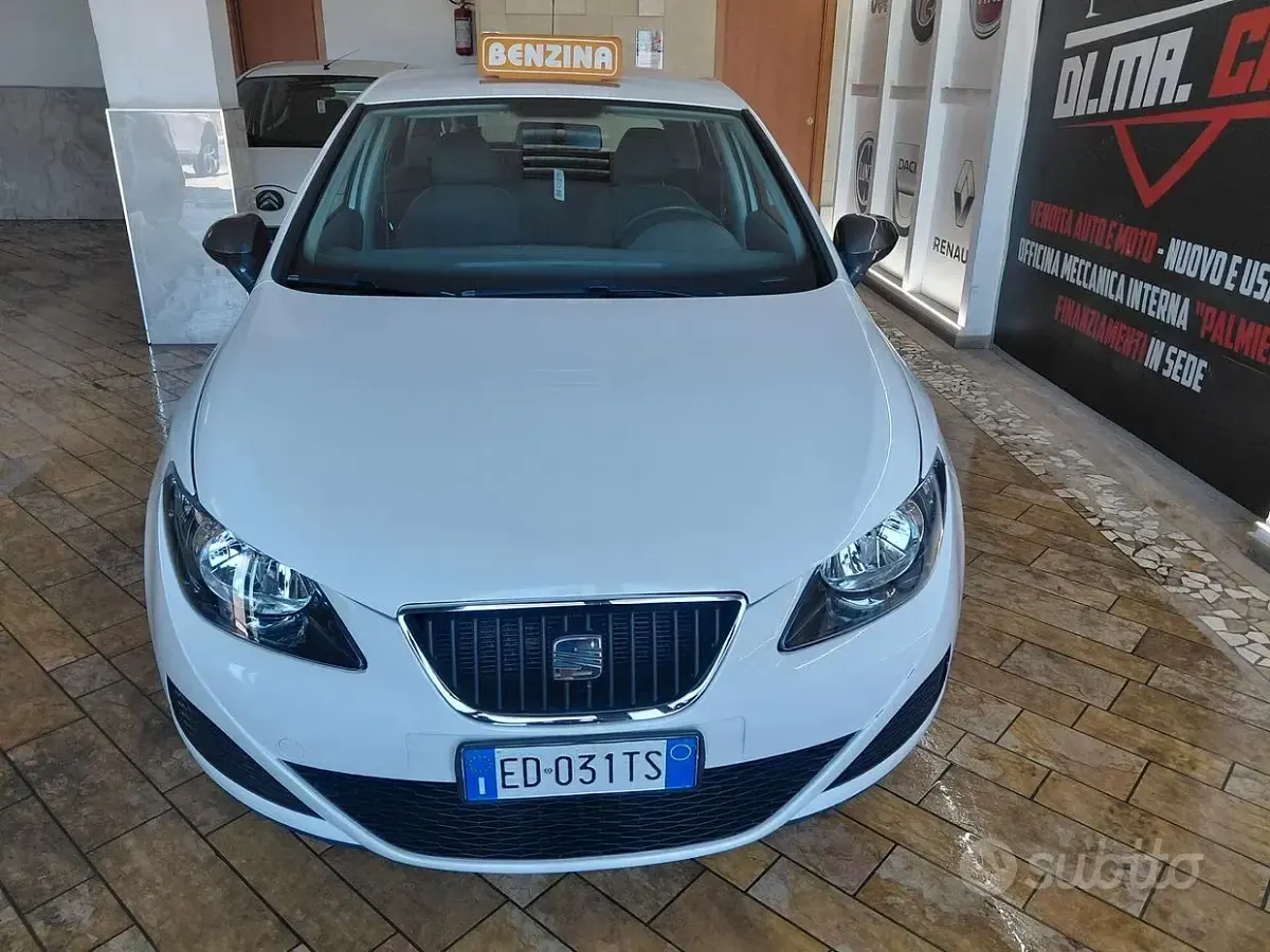 Usata Seat Ibiza 69 CV (50 kW) 2010 Bianco Berlina