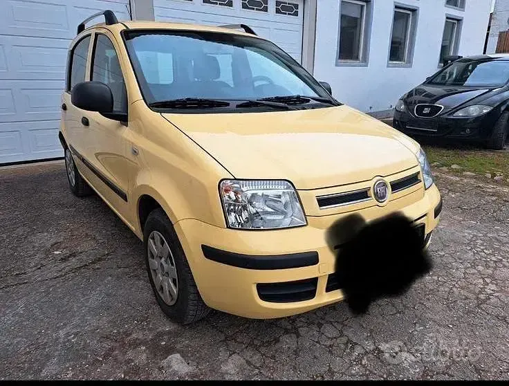 Usata Fiat Panda 69 CV (50 kW) 2011 Giallo Utilitaria